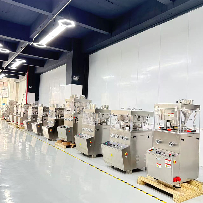 Pet Tablet Nutrition Tablet 25 Punch Fully Automatic Rotary Tablet Press Chinese Medicine Powder Tablet Making Machine Candy Tablet Press