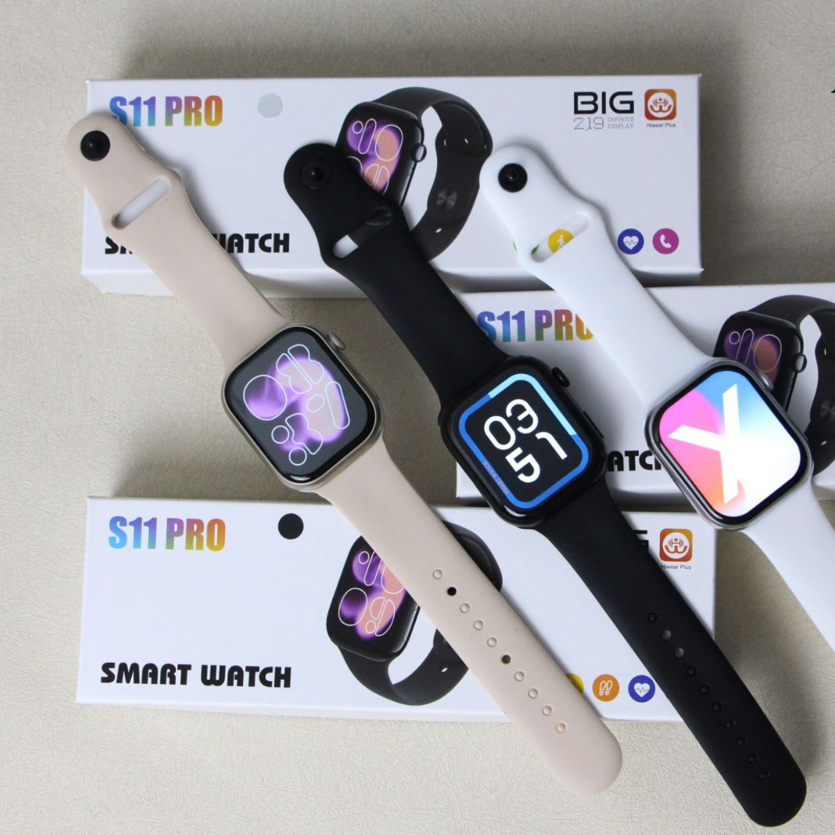 Huaqiangbei S11 Watch Smart Sports Pedometer Heart Rate Blood Pressure Monitoring Bluetooth Call Multi-Dial Offline Payment