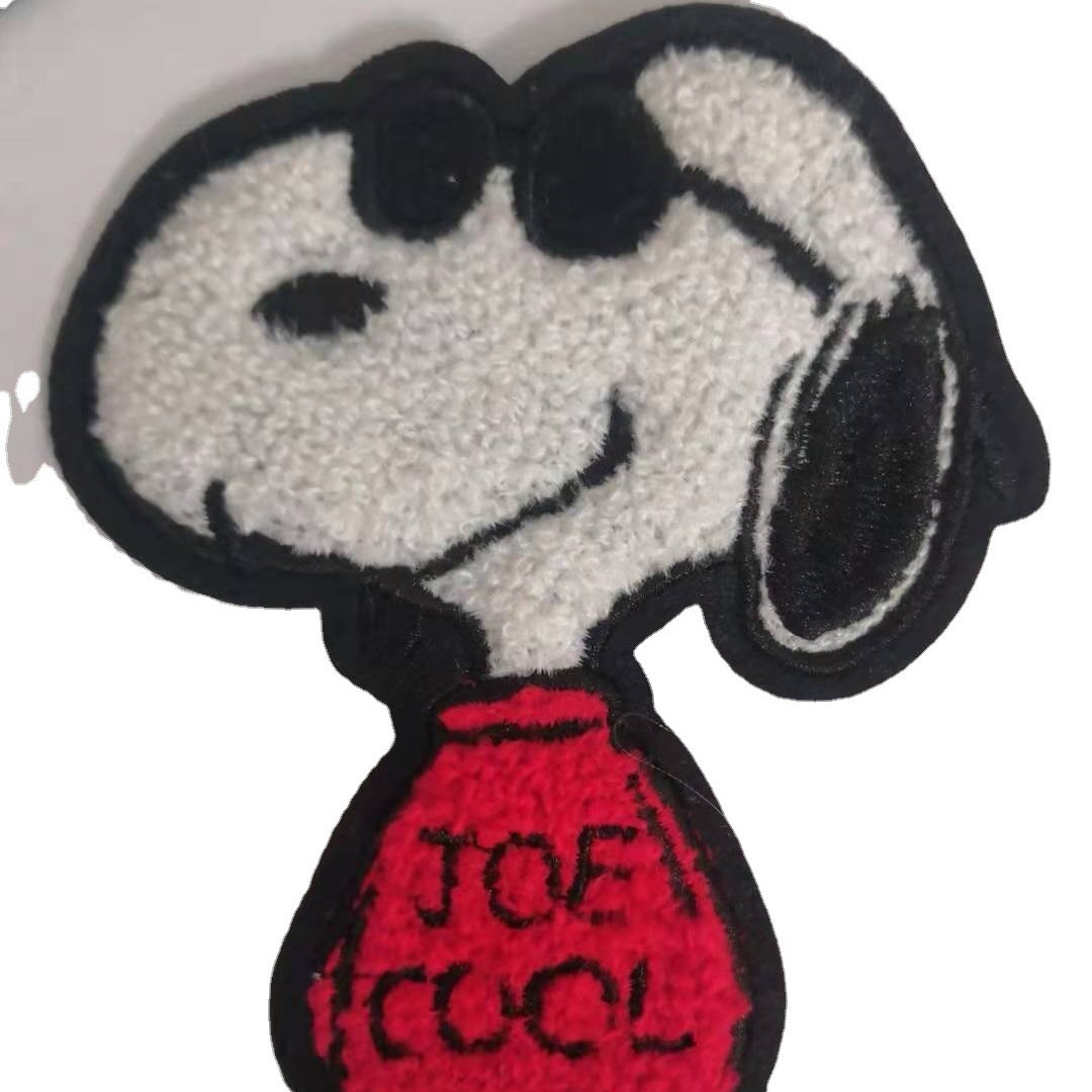 Cross-Border Exclusive Embroidered Cloth Stickers, Customized Popular Cartoon Character Doll Embroidered Jewelry Bags, Support Customization