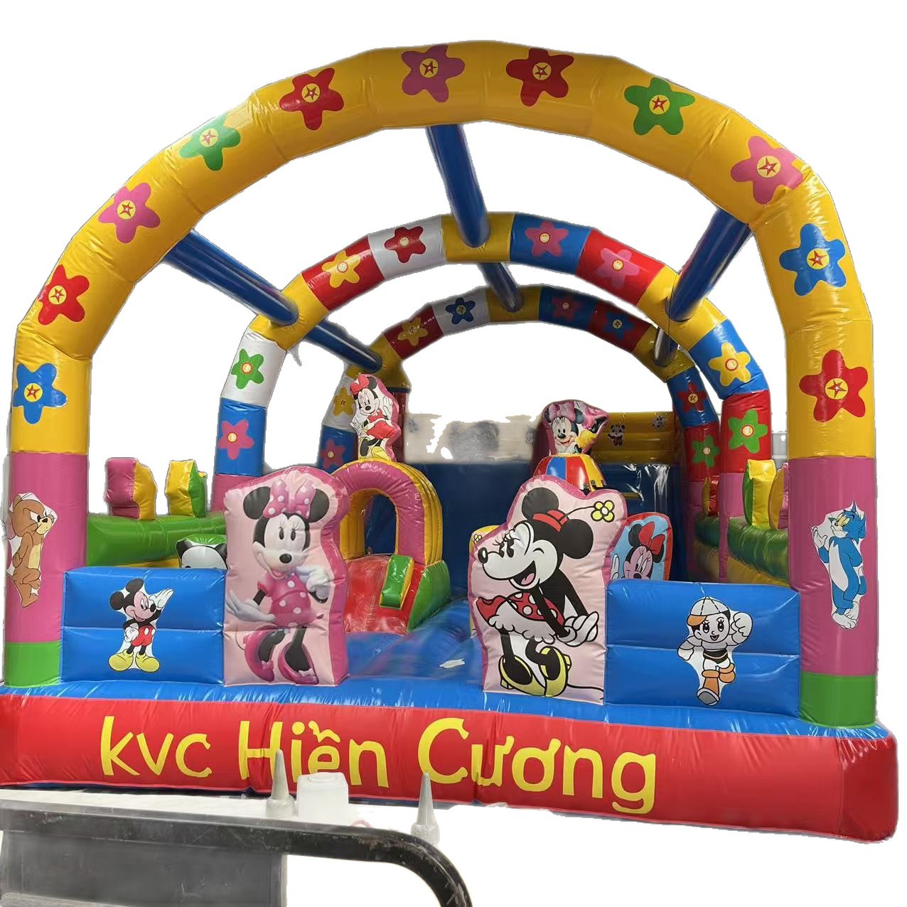 5*8-40 Flat Large Outdoor Kidsren's Octopus Theme Inflatable Trampoline Manufacturer Low Price Direct Sale