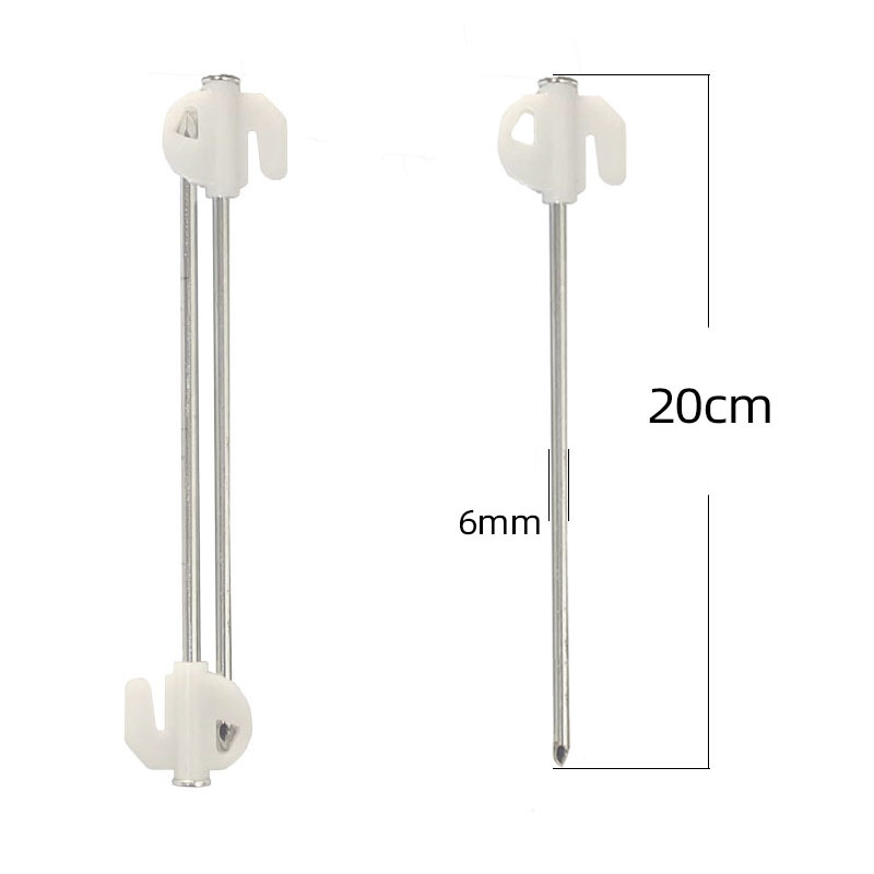 Outdoor tent ground nail canopy accessories double plug Luminous Ground nail lengthened bold pair card twin fluorescent ground nail