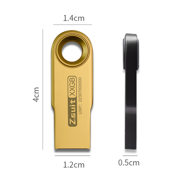 USB Flash Drive Large Capacity 128g High Speed USB Flash Drive Engraving File 3.0 Flash Storage 64G32G Business Car USB Flash Drive 2.04g