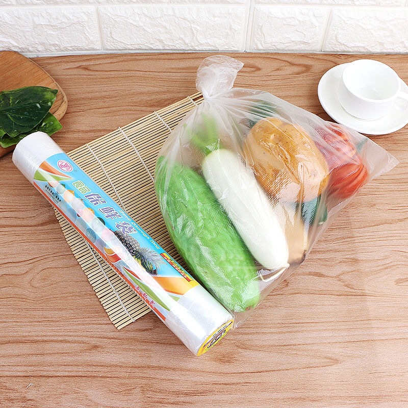 Yayi Fresh-Keeping Bags 100 Large, Medium and Small Disposable Point-Break Fresh-Keeping Bags Food Contact Food Bags