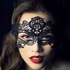 Youth Crown Mask Princess Eye Yarn Black Eye Mask Beauty Queen Party Masquerade Annual Meeting Lace