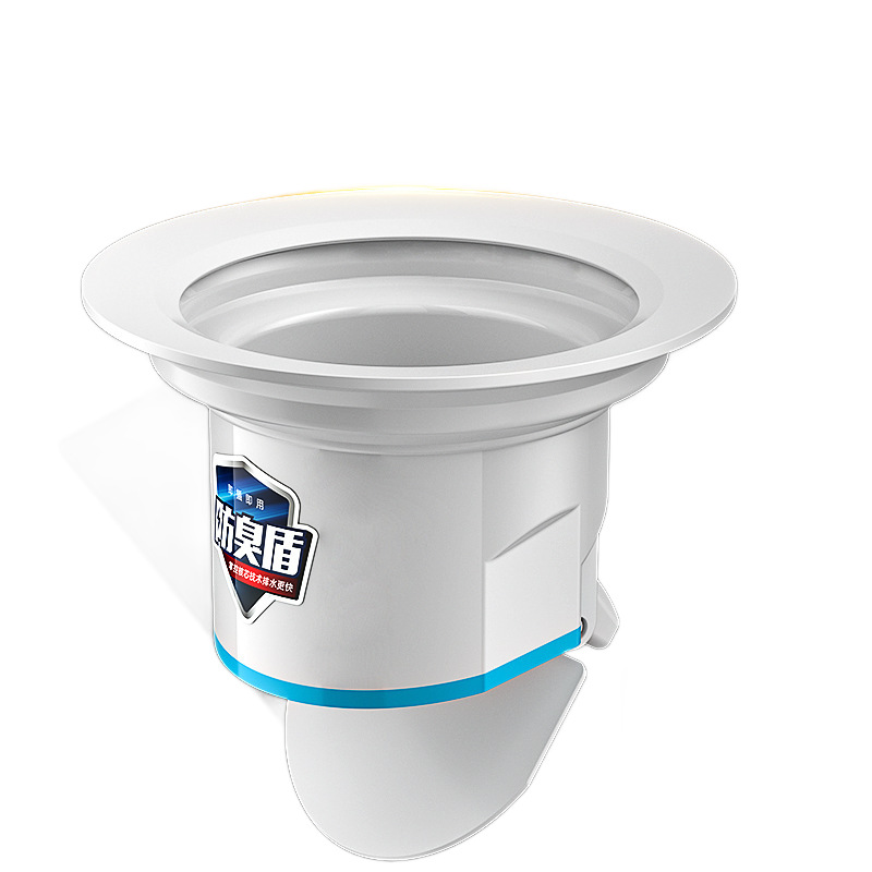 Toilet Deodorizer and Odor Blocker for Squat Toilets, Household Bathroom Squat Toilet Cover to Prevent Odor Backflow and Floor Drain