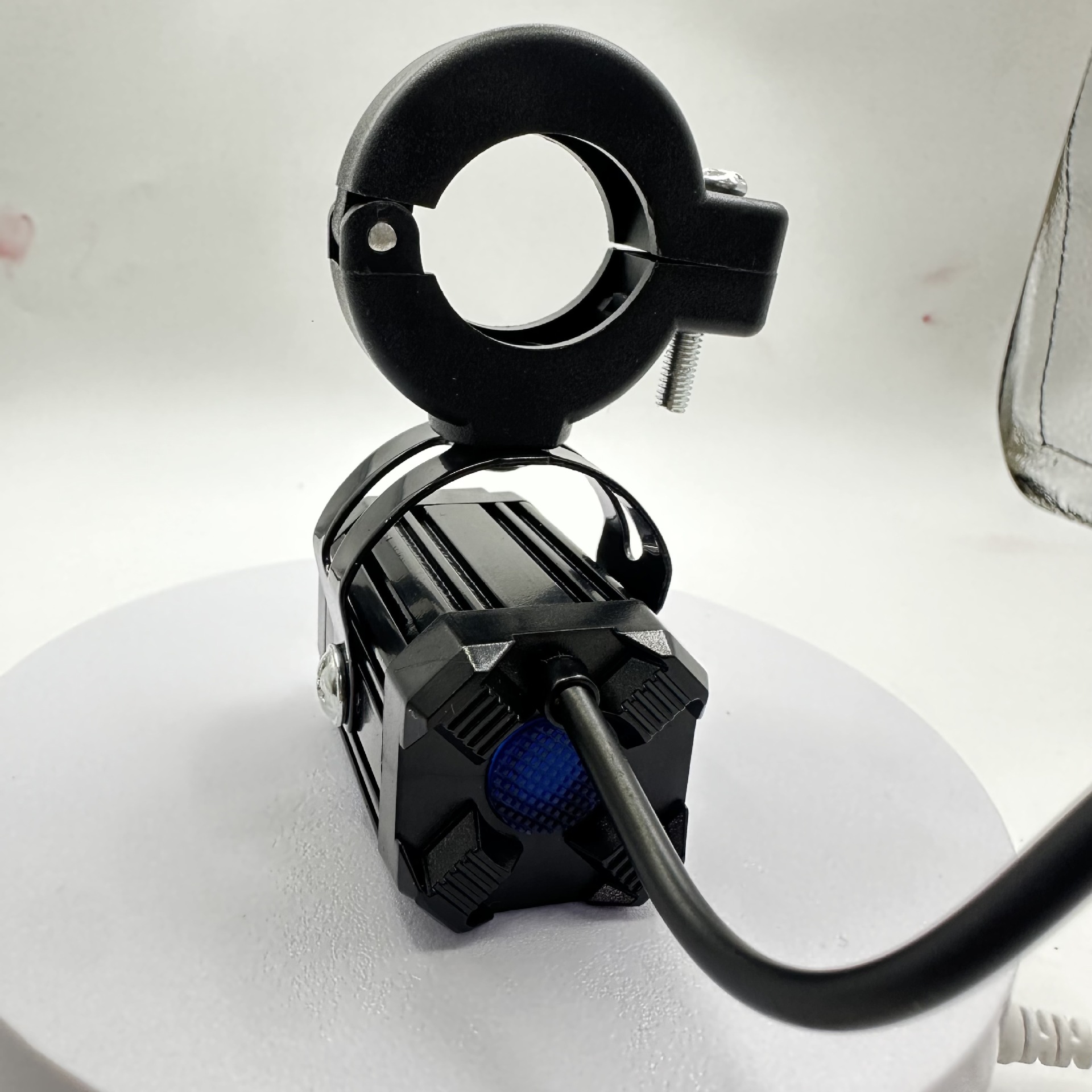 Cross-Border Led Car Lights Devil Eye Motorcycle Spotlights Waterproof Strong Light Flash Lights Electric Vehicle Modified Headlights