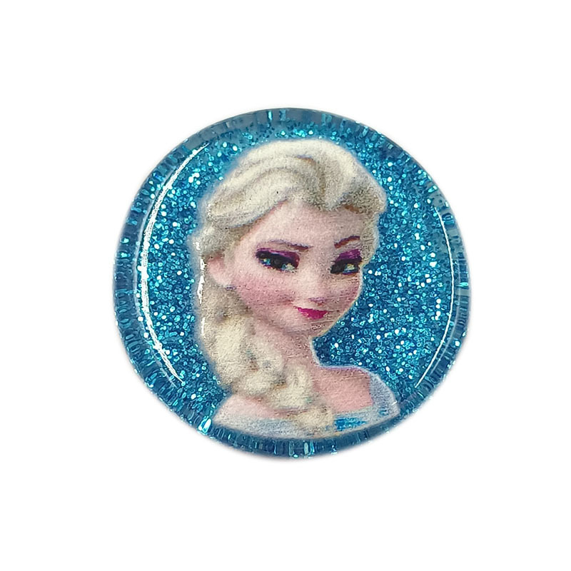 Children's Golden Sands Gold Powder Princess Accessories Golden Onion Powder Ring Ear Clip Bracelet Rubber Band Hairpin Material diy Semi-finished Products