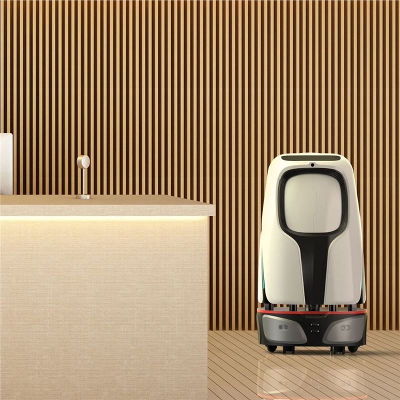 Voice Robot Reception and Delivery, Express Robot, Smart Restaurant Room Delivery, Hotel Delivery, Food Delivery and Delivery