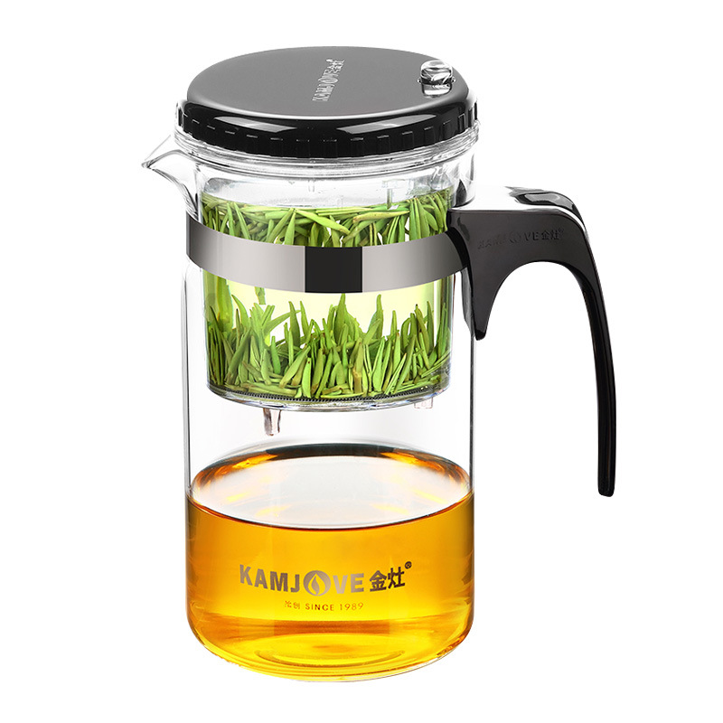 Jinzao TP-200 Large Capacity Piaoyi Cup Heat-Resistant Glass Tea Set Teapot Filtering Tea Pot Tea Breaker Household