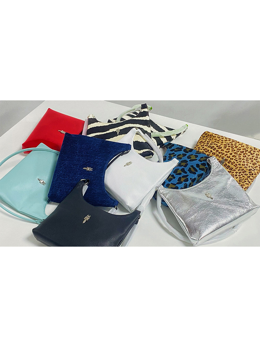 Ch Viv Trendyy Cross Genuine Leather Women's Bag High-End Accessible Luxury Commuter Crossbody Shoulder Bag Armpit Bag