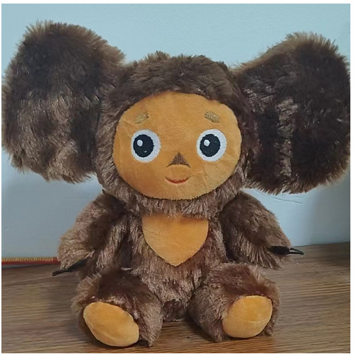 Russian Movie Explosions Cheburashka Monkey Plush Big Ear Monkey Plush Toy Cheburashka Monkey