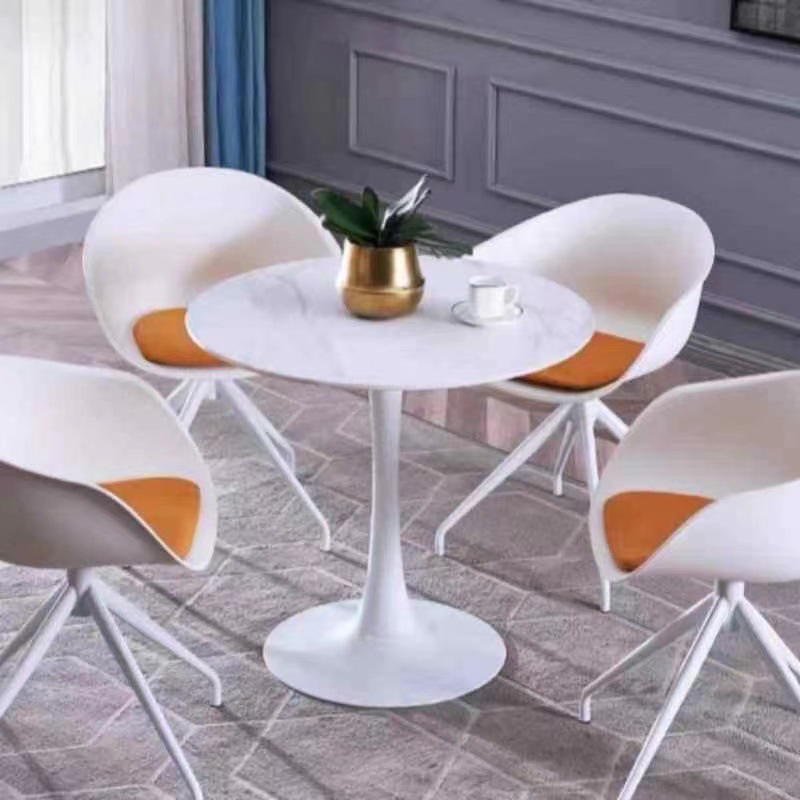 Small Round Table Column, Home Coffee Table, Side Table, Convenient Mobile Sofa Corner Table, Hotel Apartment Living Room Design Small Table