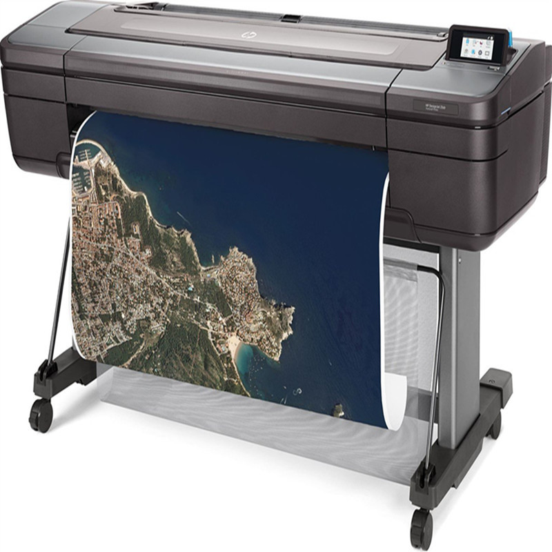 Hp Designjet Z6Dr Colorful Large Format Photo Inkjet Printer Cad Engineering Line Drawing