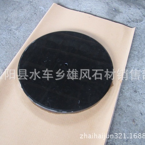 Household decorative marble coat rack base production