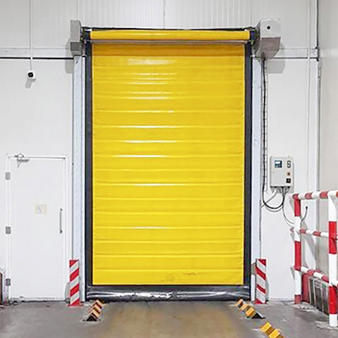 Pvc Insulated Quick Door Cold Chain Food Workshop Fast Roll Sealing Insulation Export Export Qualification Cold Storage Insulation Door