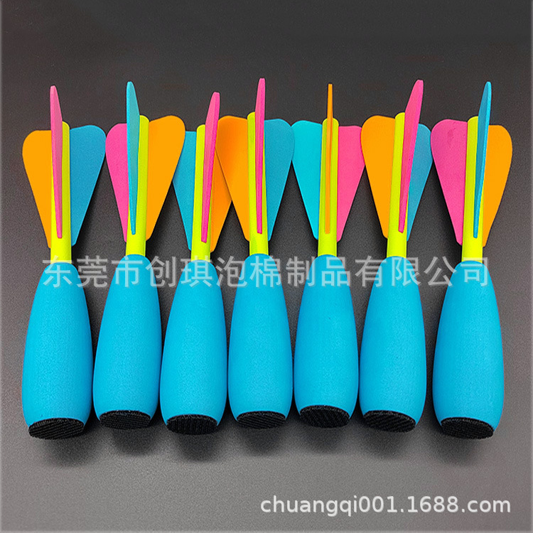 Фабричное производство EVA хвостовых плавников, балансировочные хвостовые плавники для мячей, трехчастные хвостовые плавники для игрушечных ракет-дартс EVA