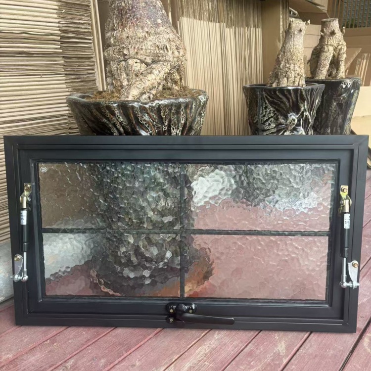 Internet Celebrity Flip-Up Window Indoor Soundproof Window Plastic Steel Window Bedroom Push-Out Window Stainless Steel Small Window Window Frame