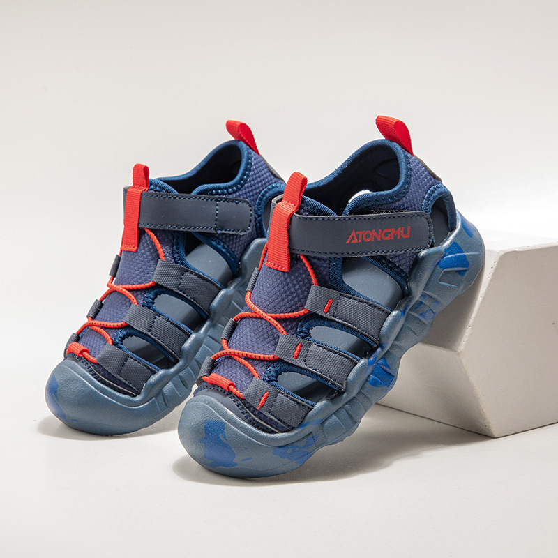 Children's Sports Sandals 2025 Summer Girls Beach Shoes Outdoor Mountaineering Shoes Trendy Men's and Women's Shoes Baotou Children's Shoes