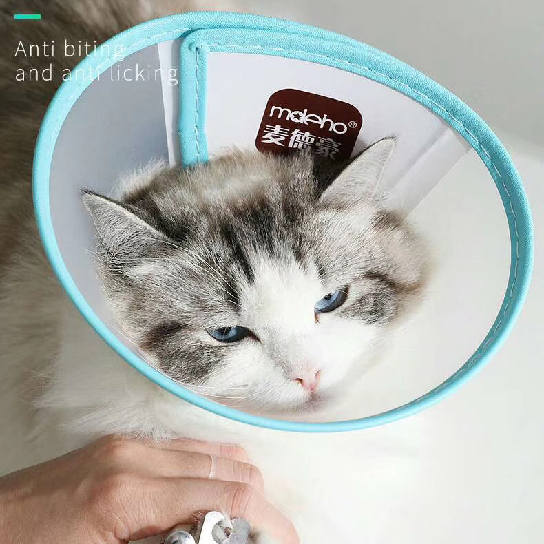 Medhao Elizabeth Collar Pet Collar Anti-Biting Protective Dog and Cat Postoperative Collar Dog Pet Surgery Collar