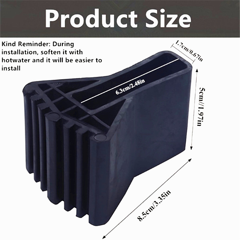 Wholesale Telescopic Ladder Round Foot Cover Multi-Functional Foldableing Ladder Fan-Shaped Foot Cover Anti-Slip Foot Pad En131 Ladder Universal