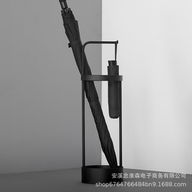 Nordic Umbrella Rack Door Umbrella Storage Barrel Hotel Lobby Office Umbrella Barrel Home Light Luxury Umbrella Rack