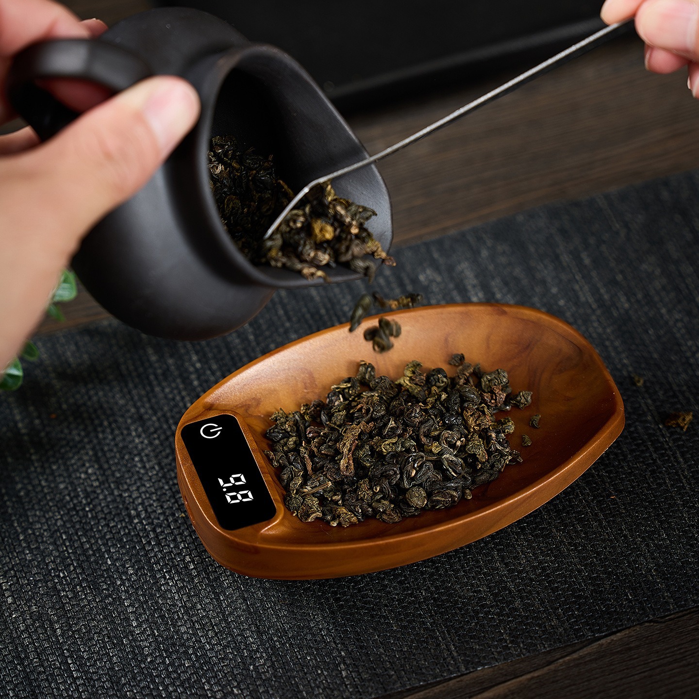 Tea Digital Scale Household Tea Set Tea Weighing High-End Digital Tea Coffee Digital Scale Digital Tea Scale