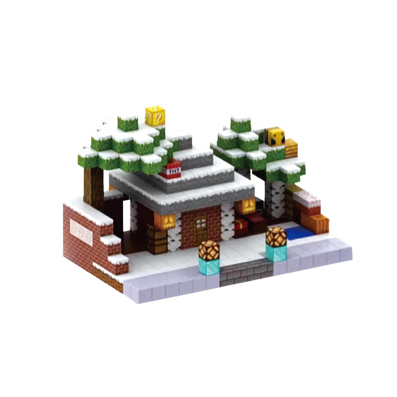 Cross-Border Mc My Magnetic World Magnetic Toys Assembled Magnetic Blocks Building Blocks Dolls Children's Educational Dropshipping