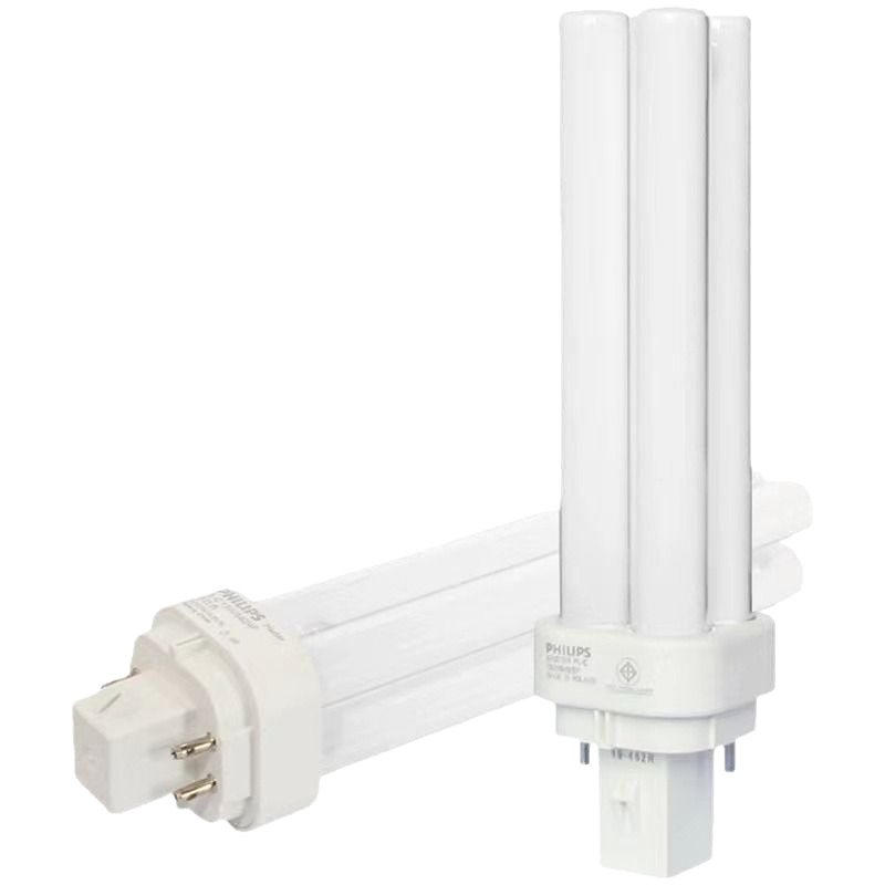 Philips Plc Energy-Saving Lamp Hotel Embedded Downlight Plug-In Tube 10W13W18W26W2 Pin 4-Pin Horizontal Plug U-Shaped