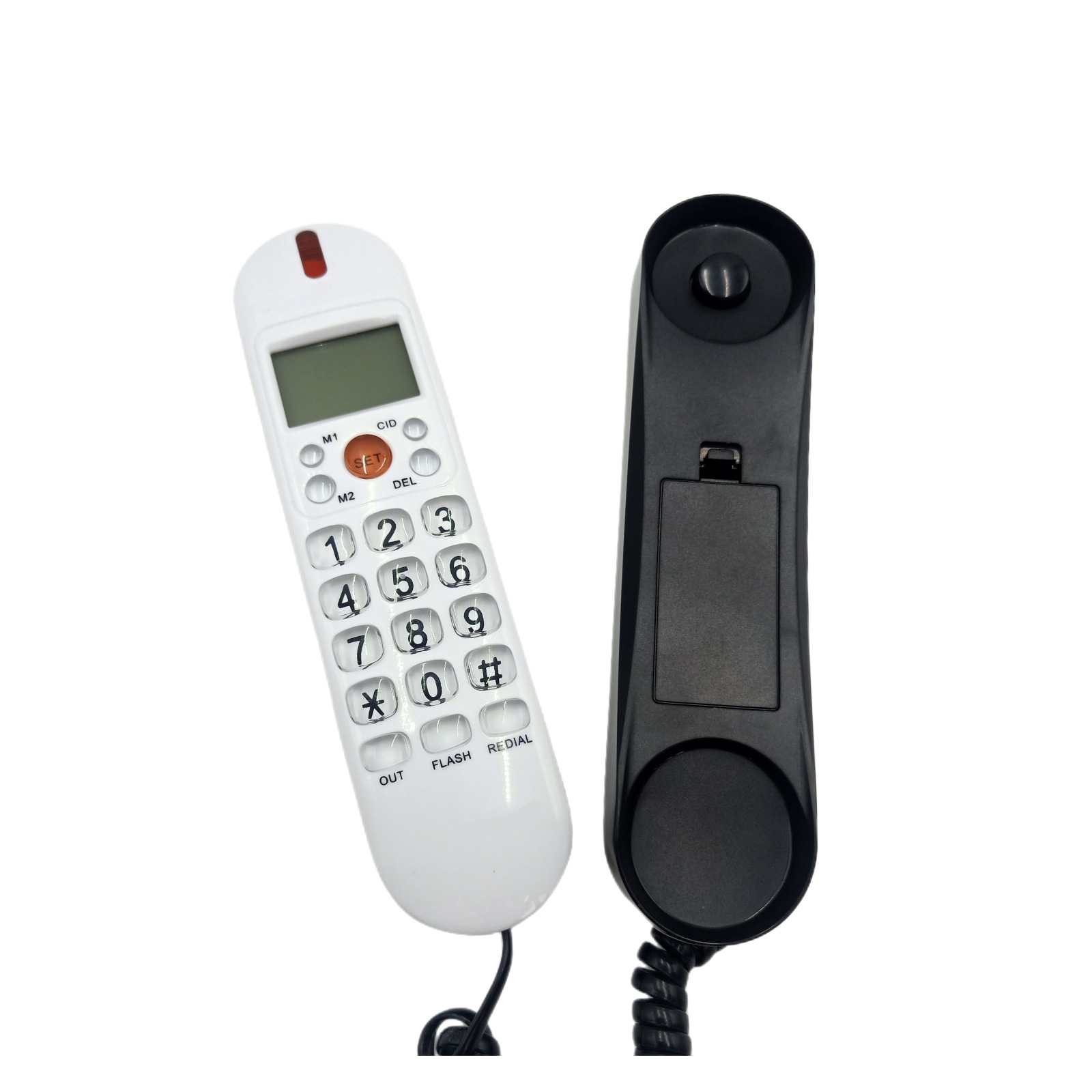 P-655C Crystal Button Wall Telephone Can Hold Battery Landline Guest Telephone ProduCtion FaCtory