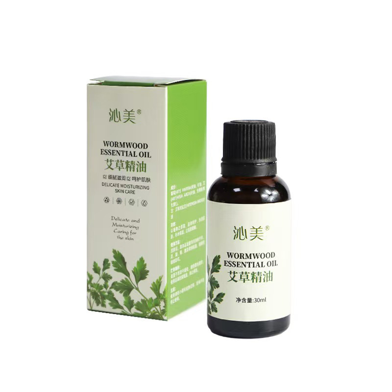 Mugwort Rose Essential Oil Body Massage Oil Massage Essential Oil Plant Massage Essential Oil in Stock Manufacturer Wholesale
