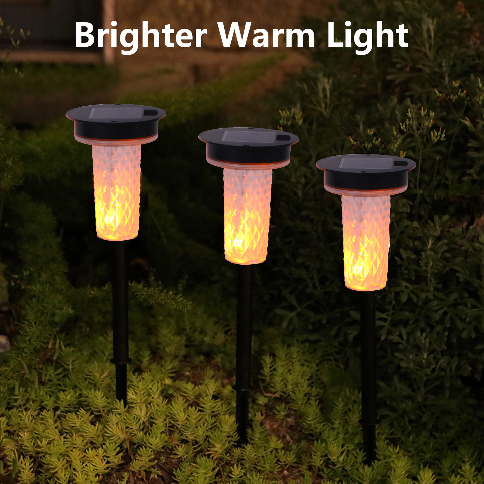 Outdoor Solar Floor Lights Outdoor Pool Lighting Three-in-One Landscape Outdoor Courtyard Decorative Lights