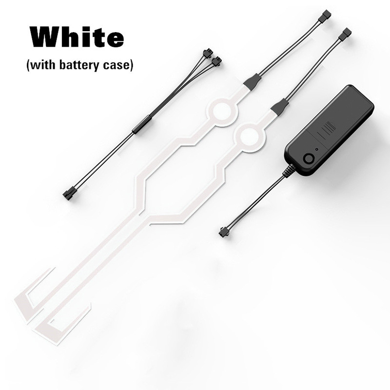 Helmet Luminous Strip Motorcycle Helmet Luminous Strip Led Helmet Light Strip Luminous Helmet Strip Source