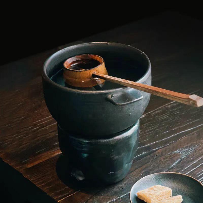 Интернет-знаменитость горного стиля антикварная керамическая изолированная чайная печь юньнаньский гриб горячий горшок гуйчжоуский кислый суп специальное блюдо