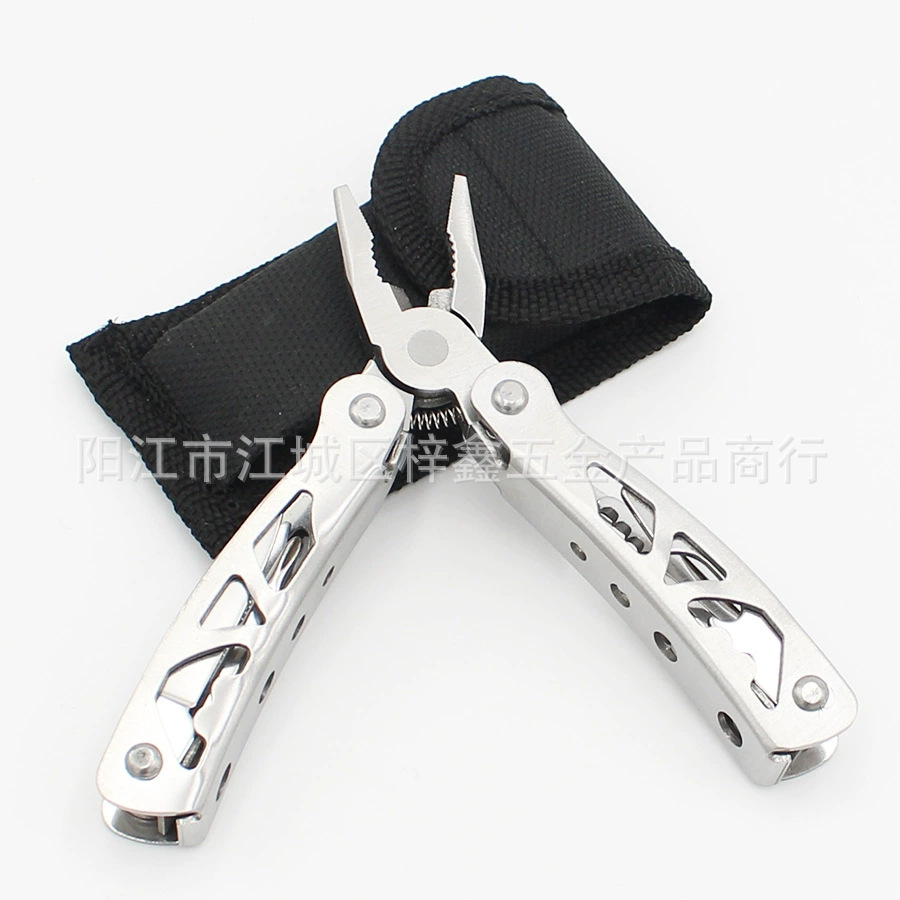 In stock multi-functional pliers folding small knife pliers outdoor portable small knife camping outdoor car combination tool knife