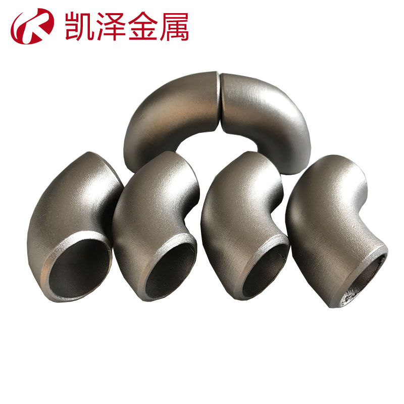 Titanium Flange for Deep Sea Engineering of Ships Titanium Pipe Fittings Titanium Tee 45 ° Titanium Elbow 90 ° Titanium Elbow