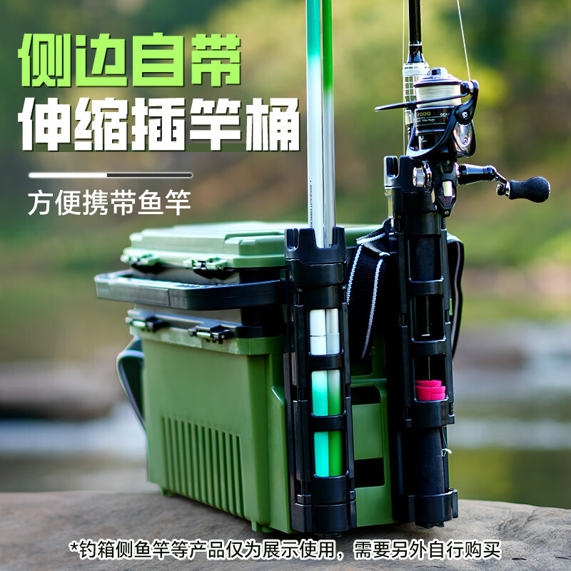 Фабричная коробка Luya для рыбалки, двойная, большая емкость, многофункциональная