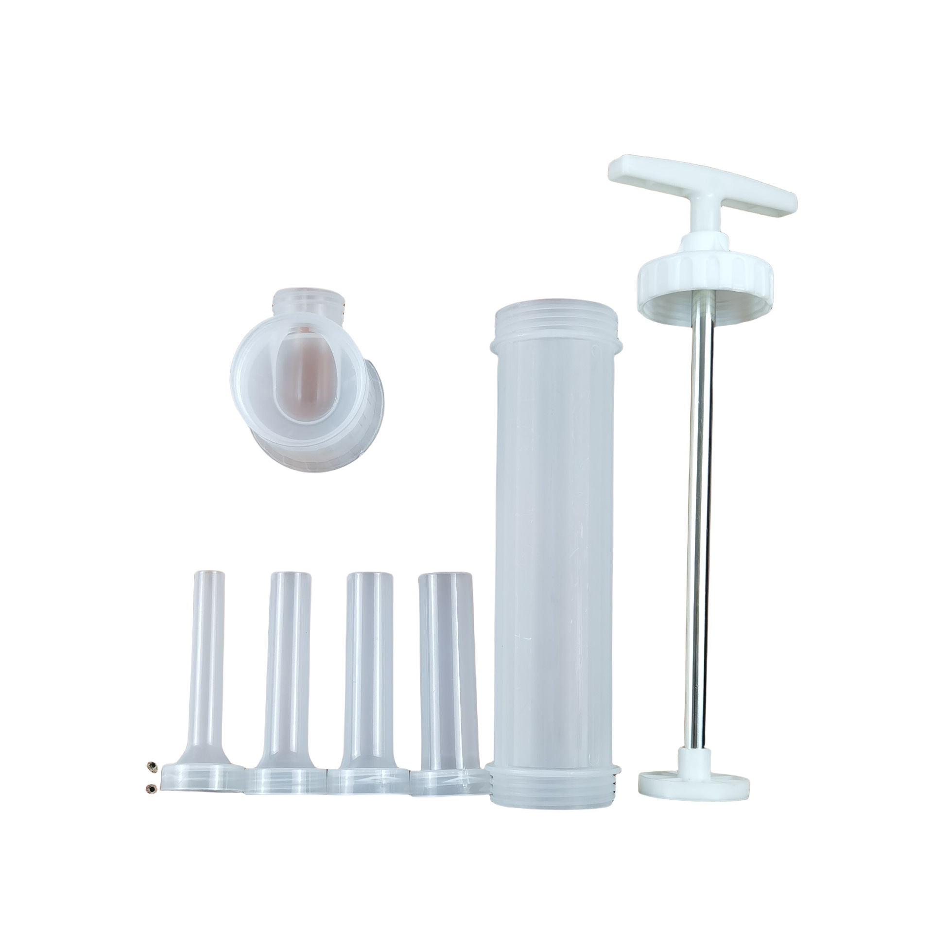 Household Sausage Stuffer Manual Sausage Stuffer Manual Sausage Stuffer Sausage Stuffer Hand Push Plastic Filling Tool
