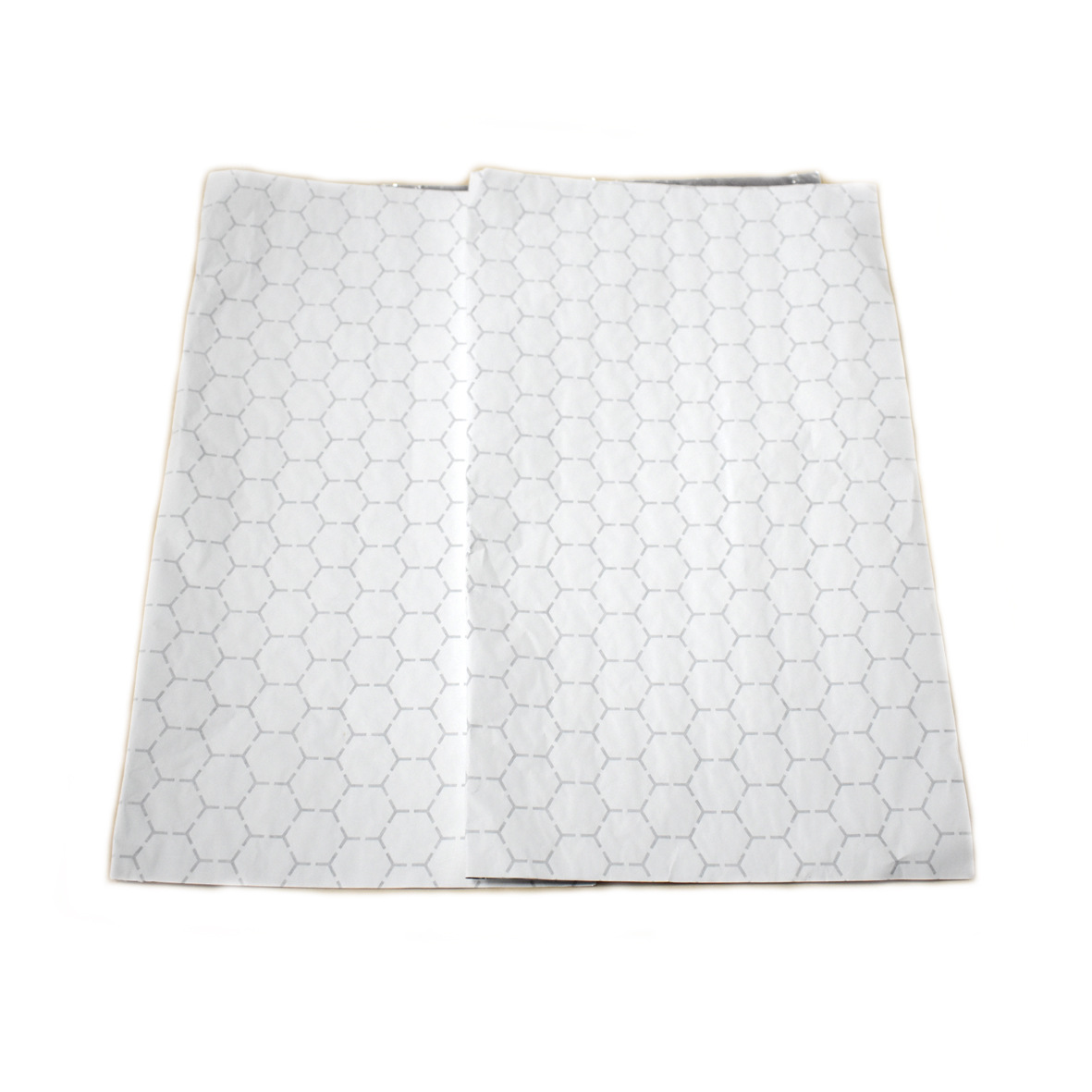 Honeycomb Aluminum Foil Food Grade Takeaway Fried Chicken Packaging Insulation Honeycomb Aluminum Foil Burger Paper Burrito Wrapping Paper