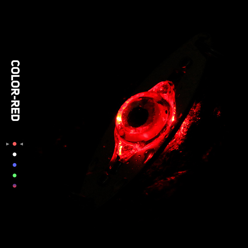 Weihe Sports Rotating One-Eyed Fish Luring Lamp Fish Collection Lamp Digital Light-Emitting Led Underwater Lure Bait Lamp Wholesale