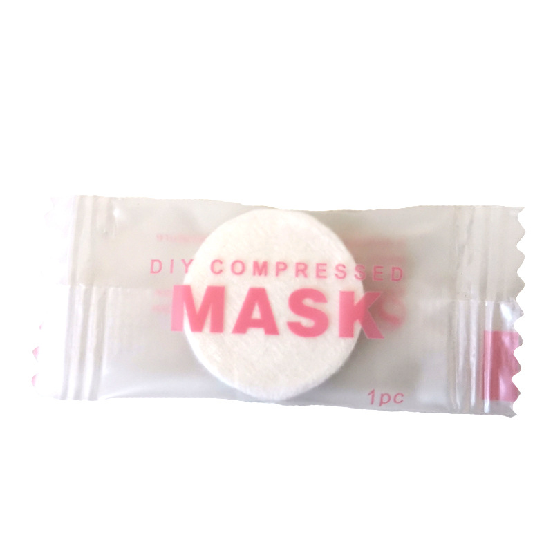 Net red explosions ultra-thin silk compression mask invisible silk mask moisturizing disposable mask a generation of hair