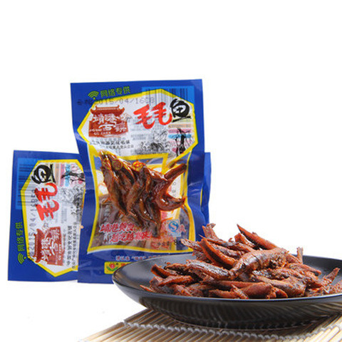 Jinggang Ancient Town Spicy Fish Snacks - Spicy and Flavorful Small Dried Fish, Hunan Specialty, Leisure Snacks, Cross-Border E-Commerce