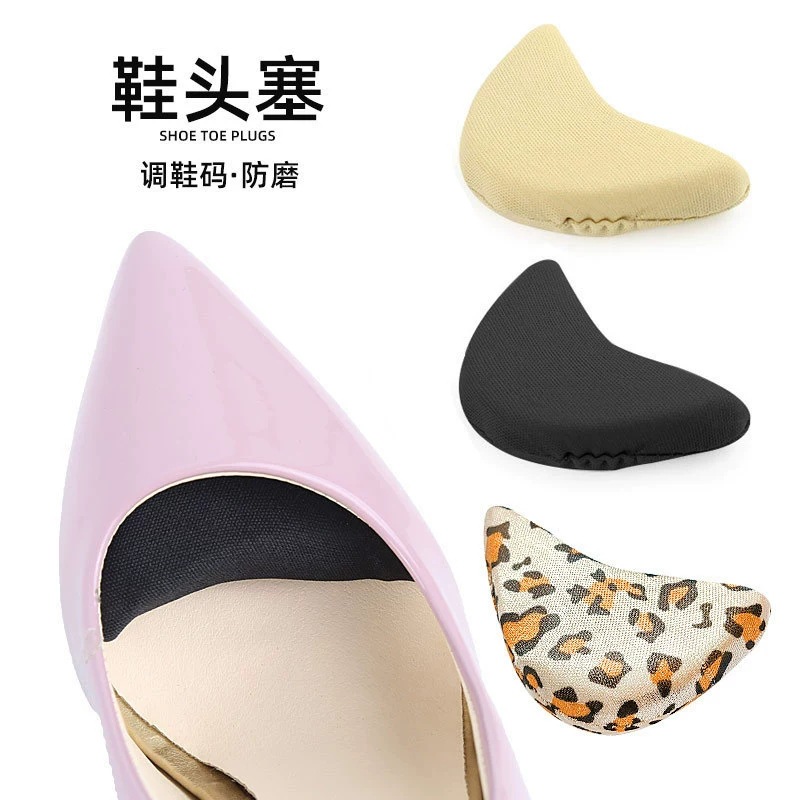 Adjustable Toe Plug Sponge High Heel Insole Non-Slip Forefoot Pad for Men and Women Thickened Anti-Pain Pad Pad Half Size Pad