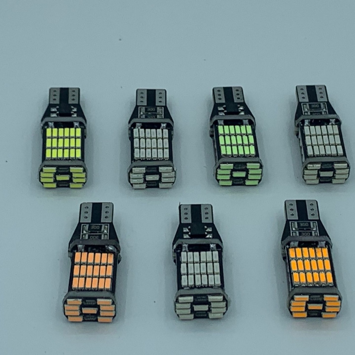 Car Led Reversing Light Decoding T15 4014 45Smd High Brightness Turn Signal Motorcycle Small Light Width Light