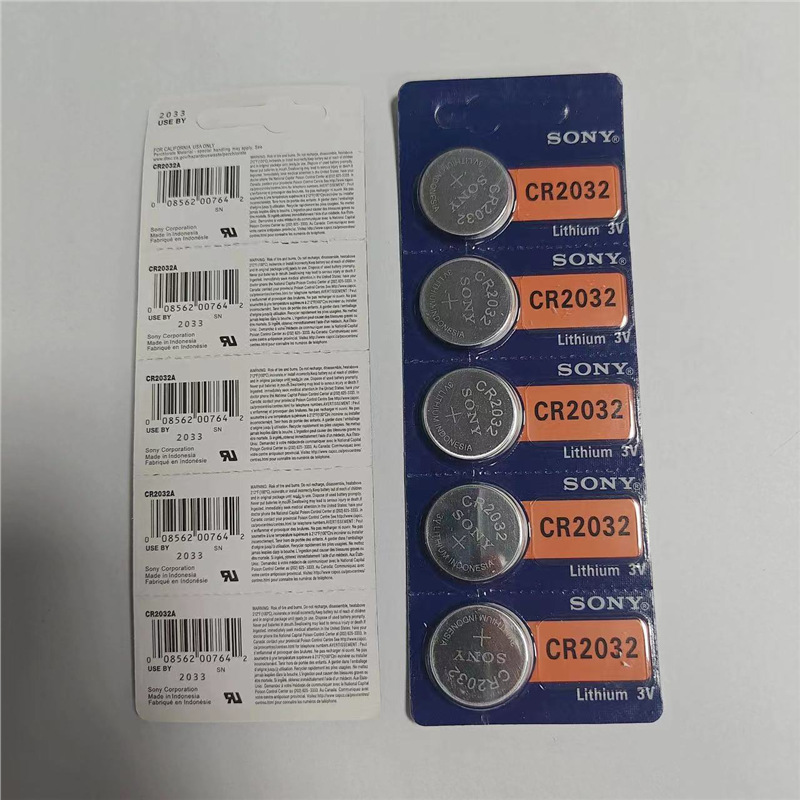 Cr2032Cr2025Cr20163V Car Remote Key Button Digital Battery Lithium Battery