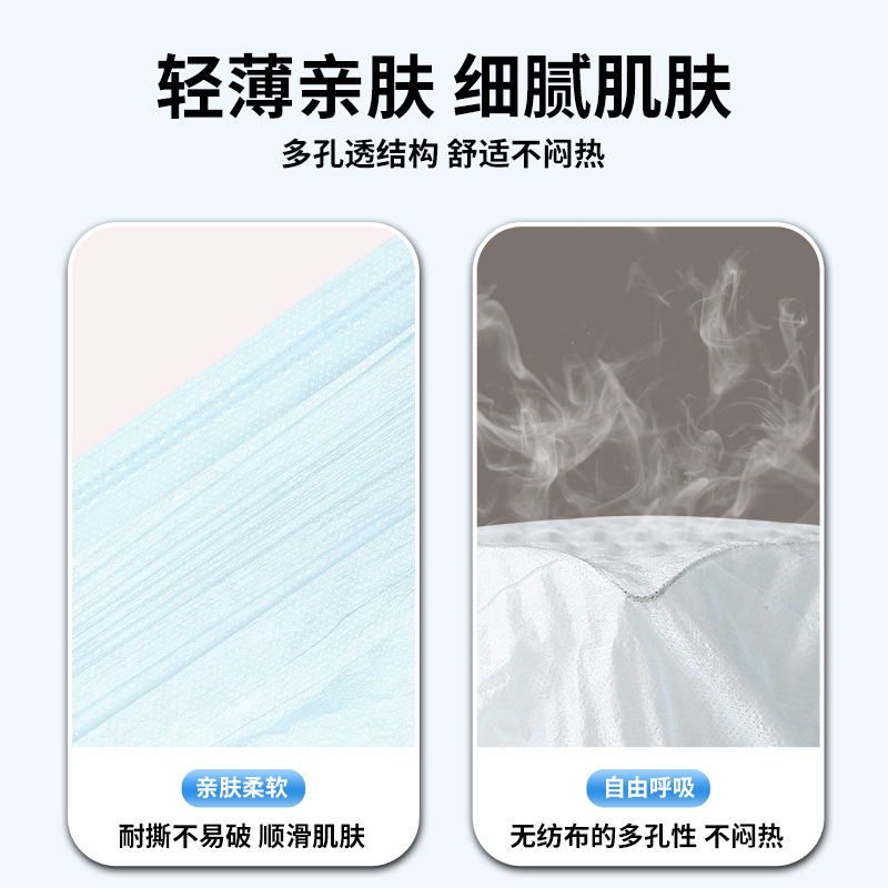 Disposable Pillowcase, Travel Pillowcase, Thickened Elastic Pillowcase, Train Sleeper Hotel Breathable Pillowcase