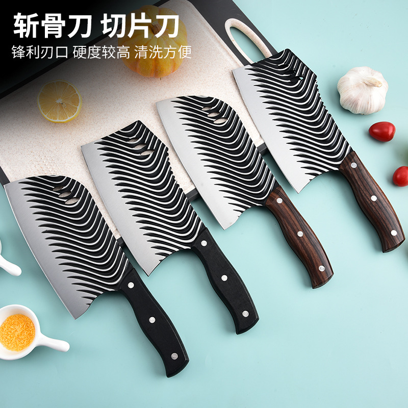 Household Kitchen Knife Kitchen Ultra-Fast Slicing Knife Hand-Forged Bone Chopping Knife Chef's Special Bone Chopping Sharp
