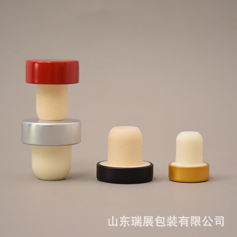 Manufacturer Wholesale Polymer Cork Aromatherapy Plug Wine Bottle Plug Creative Variety of Styles Can Be Engraved Sealing Cork
