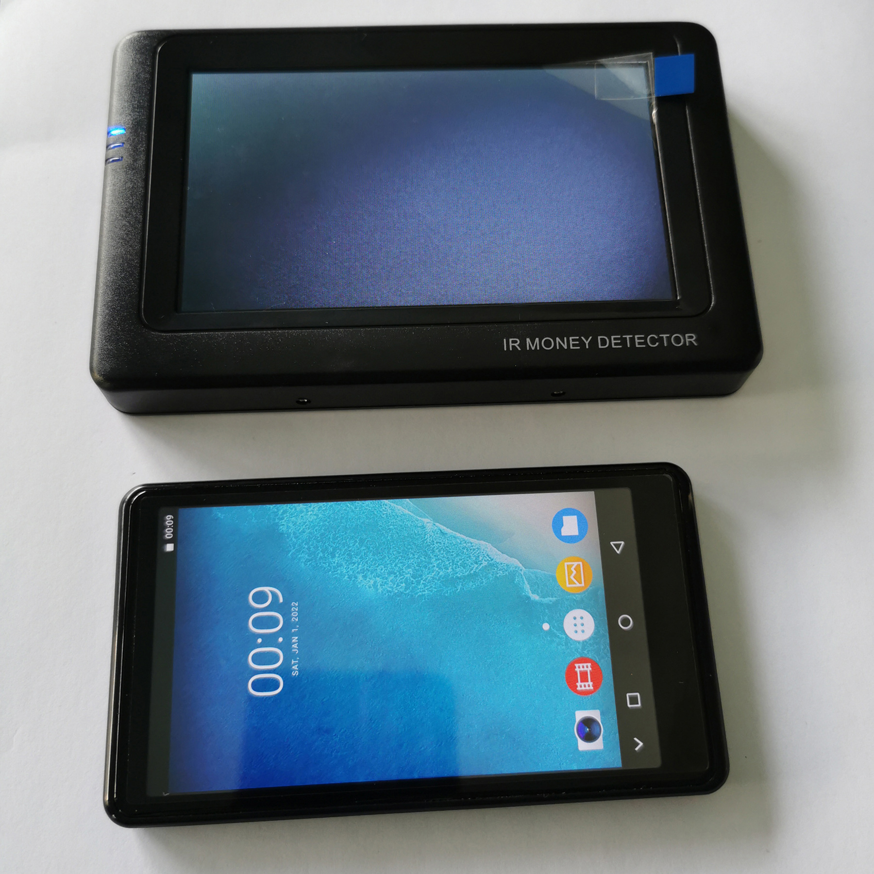 Infrared camera multi-currency currency detector Mini small bill discriminator touch screen V300