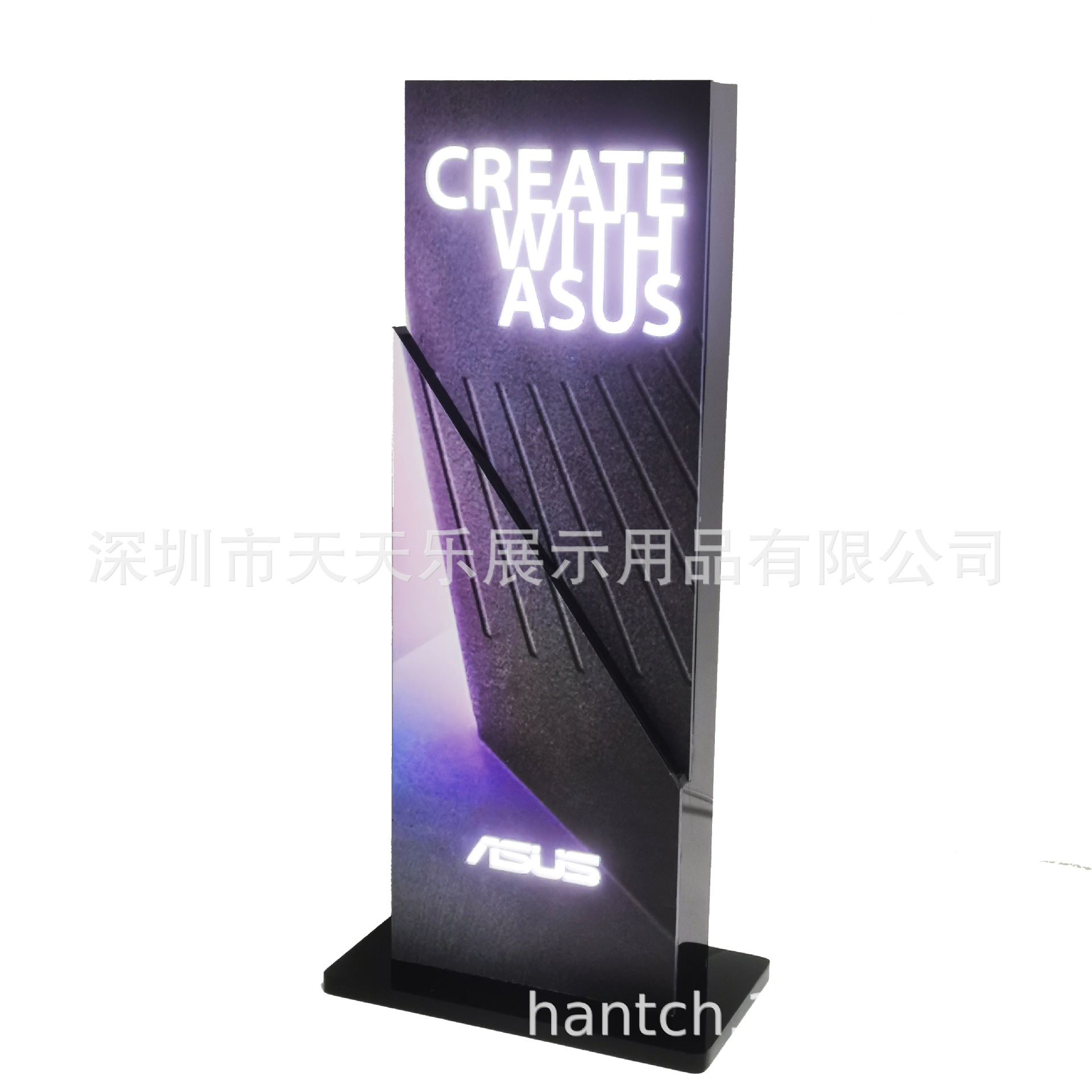 Computer Store Double-Sided Advertising Light Box Image Advertising Sign Acrylic Uv Color Printing Advertising Luminous Sign