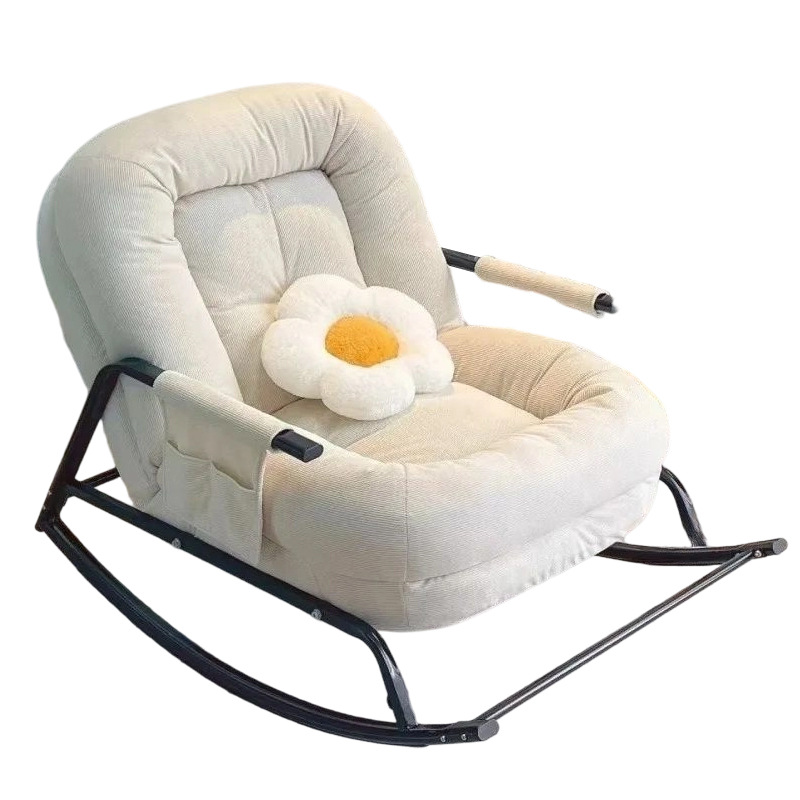 Customized Dog Bed Rocking Chair Lazy Sofa Home Balcony Folding Chair Can Sit and Lie down Lunch Break Single Folding Chair